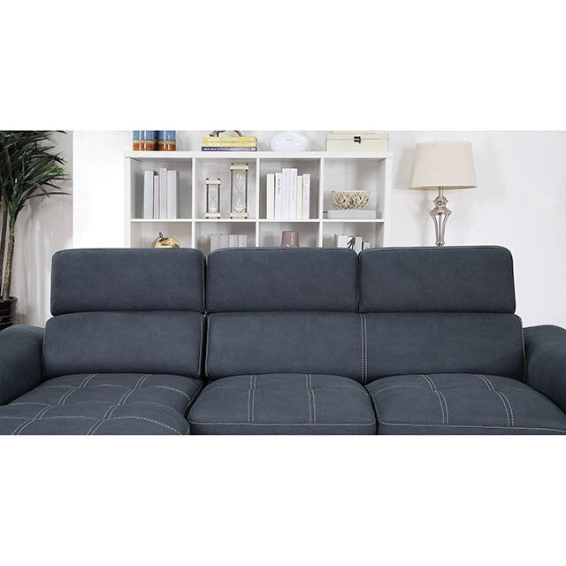  Furniture of America Patty Sectional CM6514BL-SECT IMAGE 8