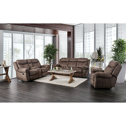  Furniture of America Celia Reclining Leather Look Sofa CM6583-SF IMAGE 10