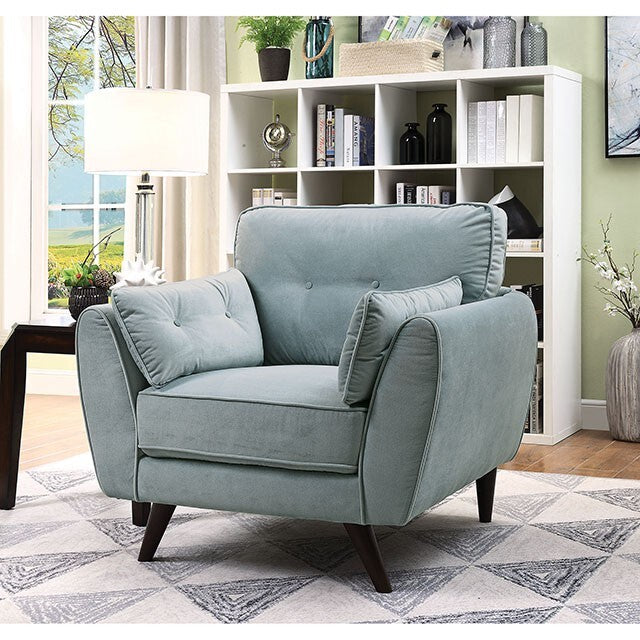  Furniture of America Phillipa Stationary Fabric Chair CM6610-CH IMAGE 1
