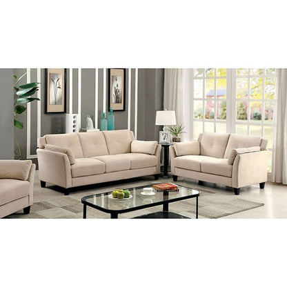  Furniture of America Ysabel Stationary Fabric Loveseat CM6716BG-LV-PK IMAGE 1