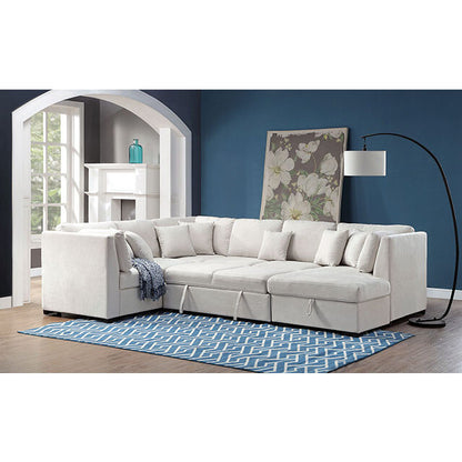  Furniture of America Tryna Fabric Sectional CM6946BG-SECT IMAGE 3