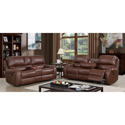 Furniture of America Walter CM6950BR-LV Love Seat IMAGE 2