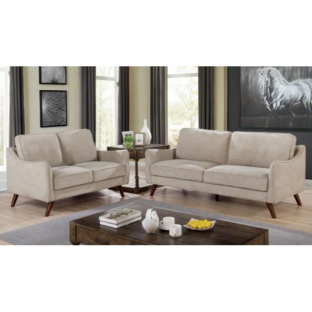  Furniture of America Maxime Stationary Fabric Chair CM6971LG-CH IMAGE 2