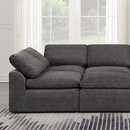  Furniture of America Joel Fabric Sofabed CM6974GY-SLEEPER IMAGE 2