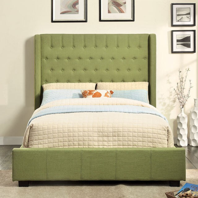  Furniture of America Mira California King Bed CM7055GR-CK-BED IMAGE 1