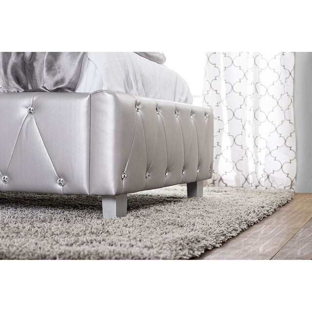  Furniture of America Juilliard Queen Bed CM7056SV-Q-BED-VN IMAGE 8