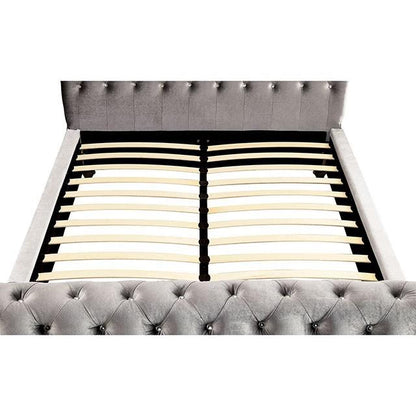 Furniture of America Noella CM7128GY-Q-BED-VN Queen Bed, Gray IMAGE 8