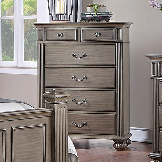 Furniture of America Syracuse CM7129GY-C Chest IMAGE 1