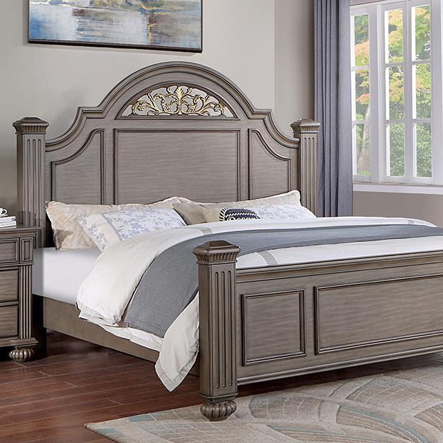 Furniture of America Syracuse CM7129GY-Q-BED Queen Bed IMAGE 1