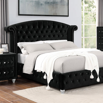  Furniture of America Zohar California King Bed CM7130BK-CK-BED IMAGE 1