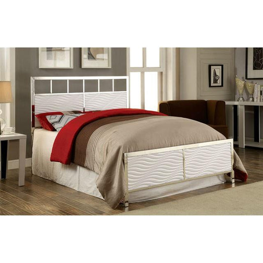 Furniture of America Calvin CM7131WH-CK Cal.King Bed IMAGE 1