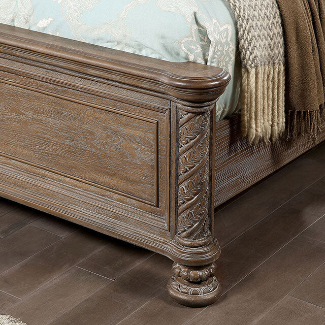  Furniture of America Timandra California King Upholstered Sleigh Bed CM7145CK-BED IMAGE 4