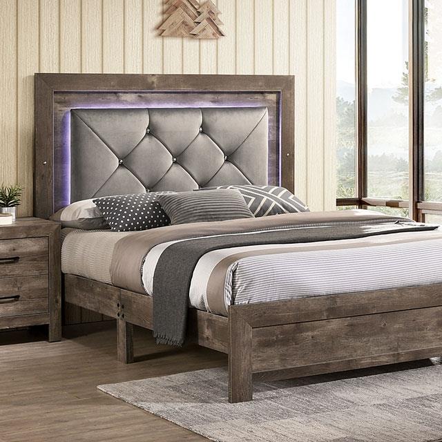 Furniture of America Larissa CM7149EK E.King Bed IMAGE 1