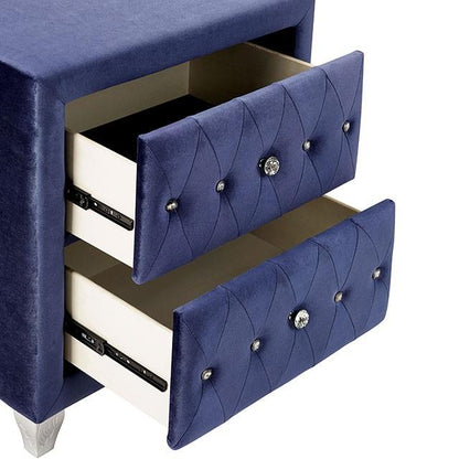  Furniture of America Alzir 2-Drawer Nightstand CM7150BL-N IMAGE 3