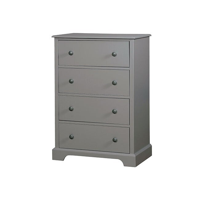  Furniture of America Kids Chests 4 Drawers CM7158GY-C-VN IMAGE 1