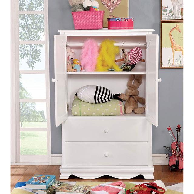  Furniture of America Dani CM7159WH-AR-VN Armoire IMAGE 3