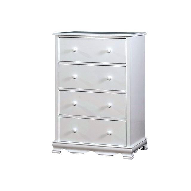  Furniture of America Dani CM7159WH-C-VN Chest IMAGE 3