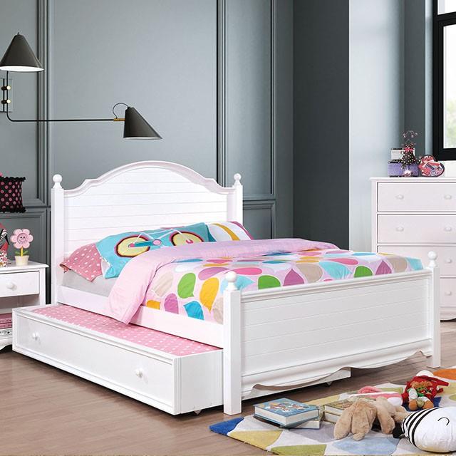  Furniture of America Dani CM7159WH-T-BED-VN Twin Bed IMAGE 1
