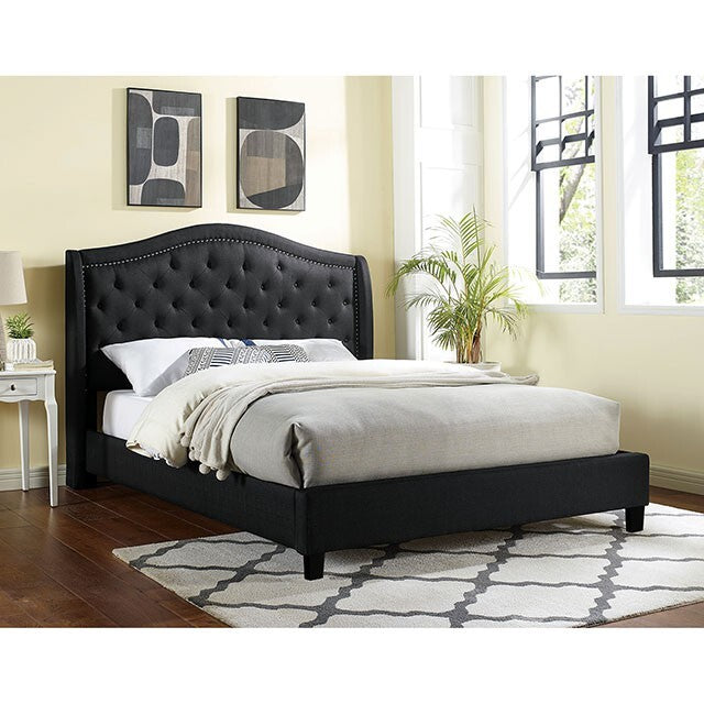  Furniture of America Carly California King Bed CM7160BK-CK-BED IMAGE 2