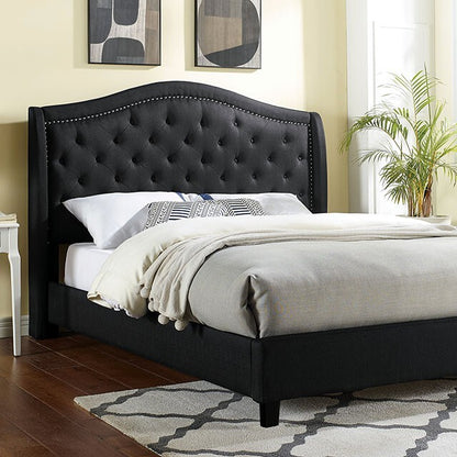  Furniture of America Carly King Bed CM7160BK-EK-BED IMAGE 1