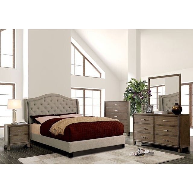  Furniture of America Carly Full Bed CM7160F-BED-VN IMAGE 2