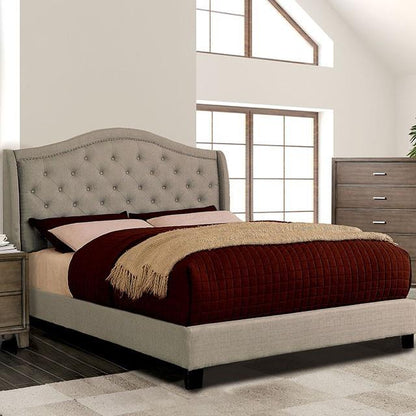  Furniture of America Carly Queen Platform Bed CM7160Q-BED-VN IMAGE 1