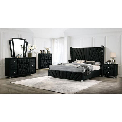 Furniture of America Carissa CM7164BK-Q-BED Queen Bed IMAGE 2