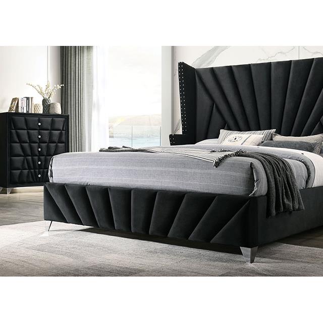 Furniture of America Carissa CM7164BK-Q-BED Queen Bed IMAGE 4