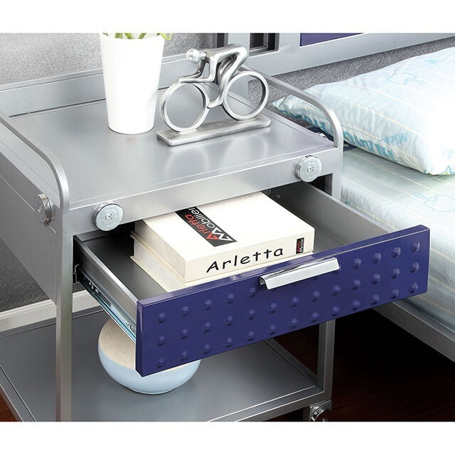  Furniture of America Prado 1-Drawer Kids Nightstand CM7167N IMAGE 5
