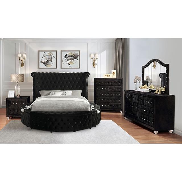 Furniture of America Sansom CM7178BK-EK-BED E.King Bed IMAGE 2