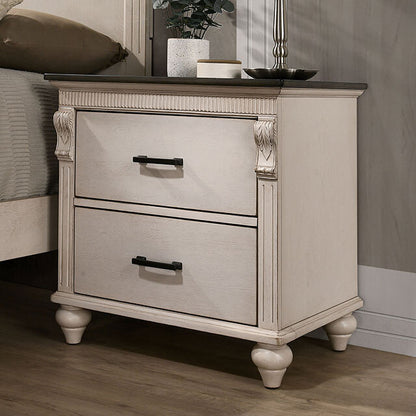  Furniture of America Agathon 2-Drawer Nightstand CM7182N IMAGE 1