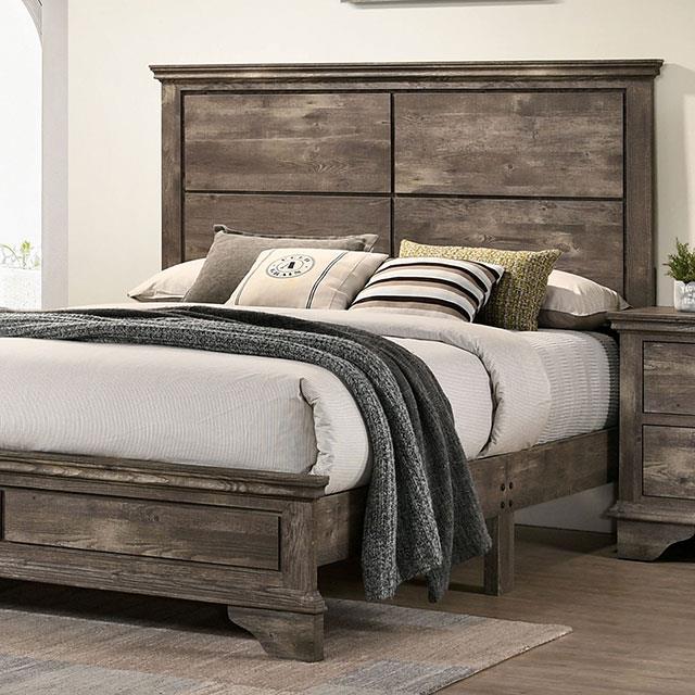  Furniture of America Fortworth California King Panel Bed CM7186CK IMAGE 1