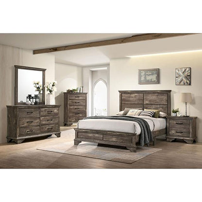  Furniture of America Fortworth California King Panel Bed CM7186CK IMAGE 2