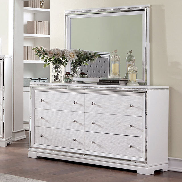  Furniture of America Winterthur 6-Drawer Dresser CM7187D IMAGE 1