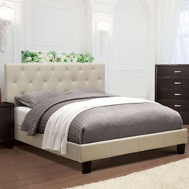 Furniture of America Leeroy CM7200IV-T-BED-VN Twin Bed IMAGE 1