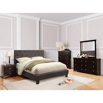  Furniture of America Leeroy CM7200LB-Q-BED-VN Queen Bed IMAGE 2