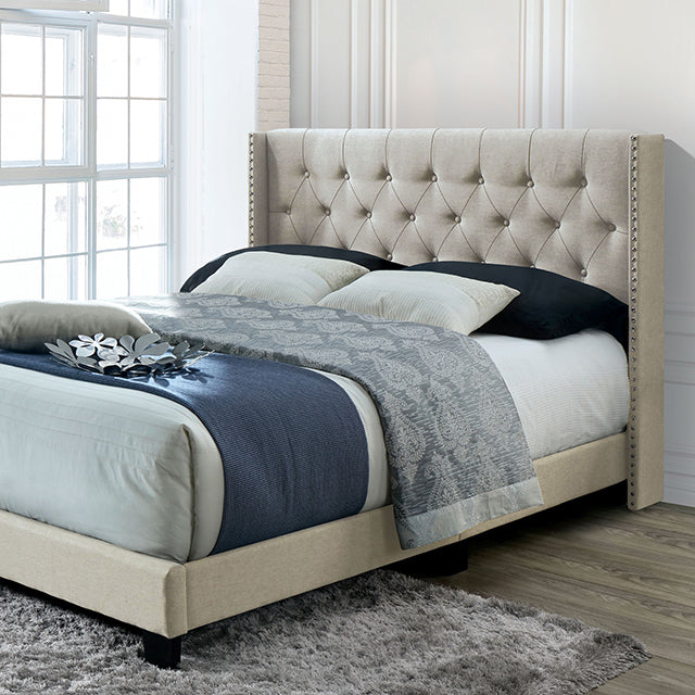  Furniture of America Jenelle Twin Bed CM7216BG-T IMAGE 1