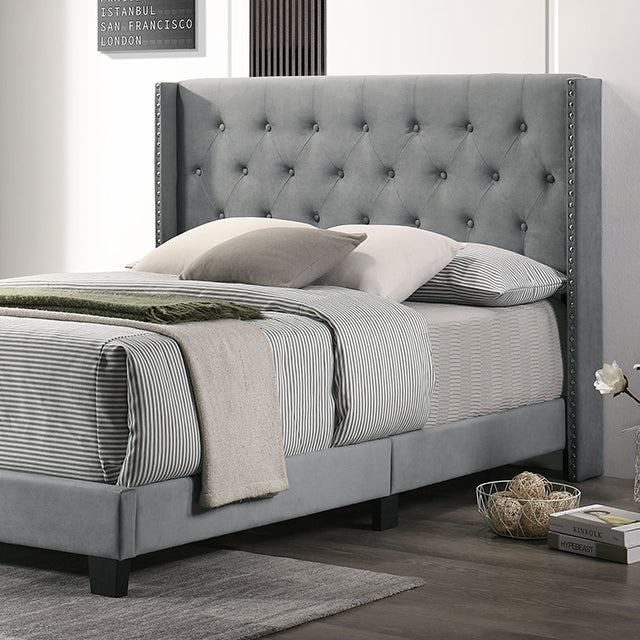  Furniture of America Jenelle King Bed CM7216LG-EK IMAGE 1