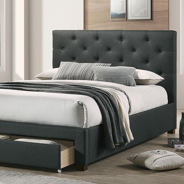 Furniture of America Sybella CM7218DG-F-BED Full Bed IMAGE 1