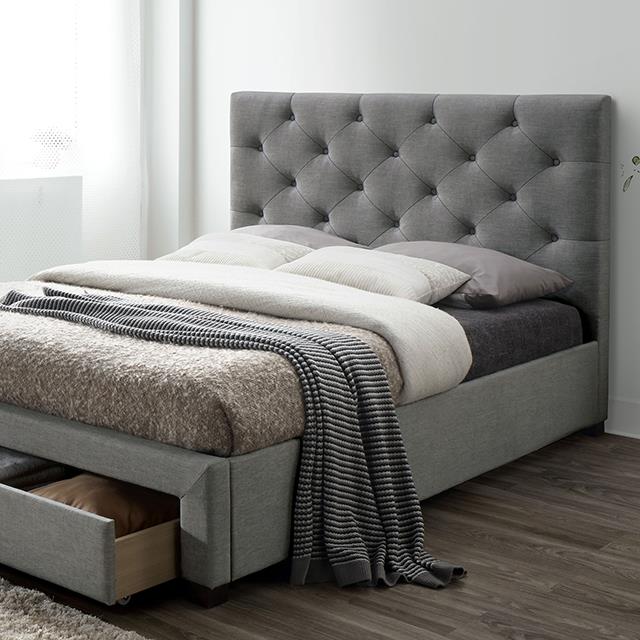 Furniture of America Sybella CM7218GY-F-BED Full Bed IMAGE 1
