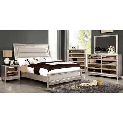  Furniture of America Golva California King Bed CM7295SV-P-CK-BED IMAGE 1