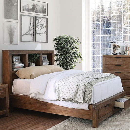 Furniture of America Mcallen CM7360BC-Q-BED Queen Bed IMAGE 1