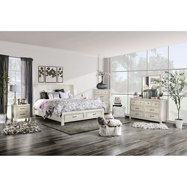  Furniture of America Tywyn 5-Drawer Chest CM7365WH-C IMAGE 2
