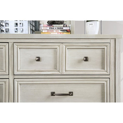  Furniture of America Tywyn 6-Drawer Dresser CM7365WH-D IMAGE 6
