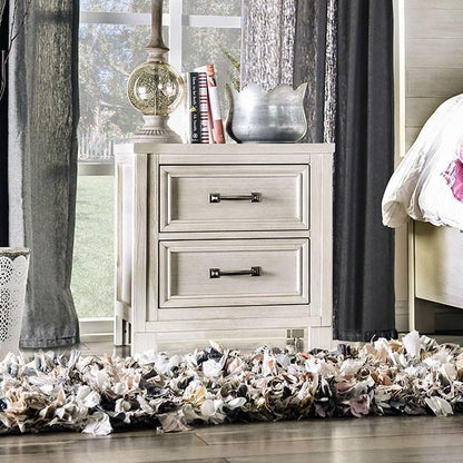  Furniture of America Tywyn CM7365WH-N Night Stand IMAGE 1