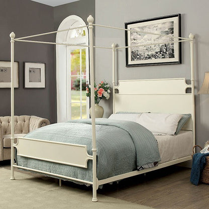  Furniture of America Beatrix California King Bed CM7424WH-CK IMAGE 2