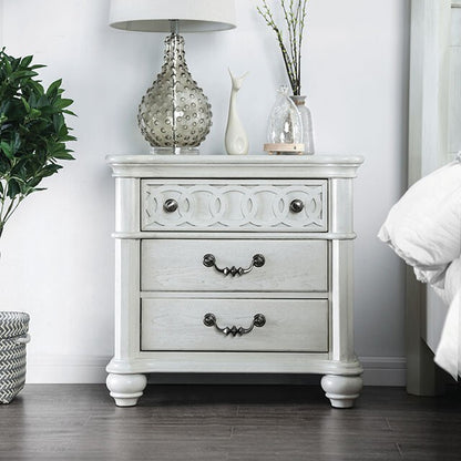 Furniture of America Fantasia 3-Drawer Nightstand CM7427N IMAGE 1
