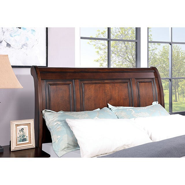  Furniture of America Wells Queen Bed CM7548CH-DR-Q-BED IMAGE 3