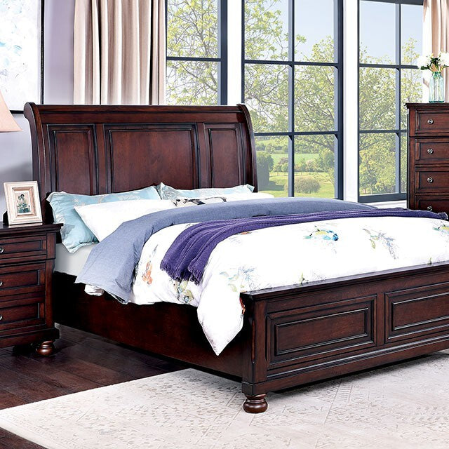  Furniture of America Wells King Bed CM7548CH-EK-BED IMAGE 1