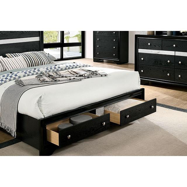 Furniture of America Chrissy CM7552BK-Q-BED Queen Bed IMAGE 2